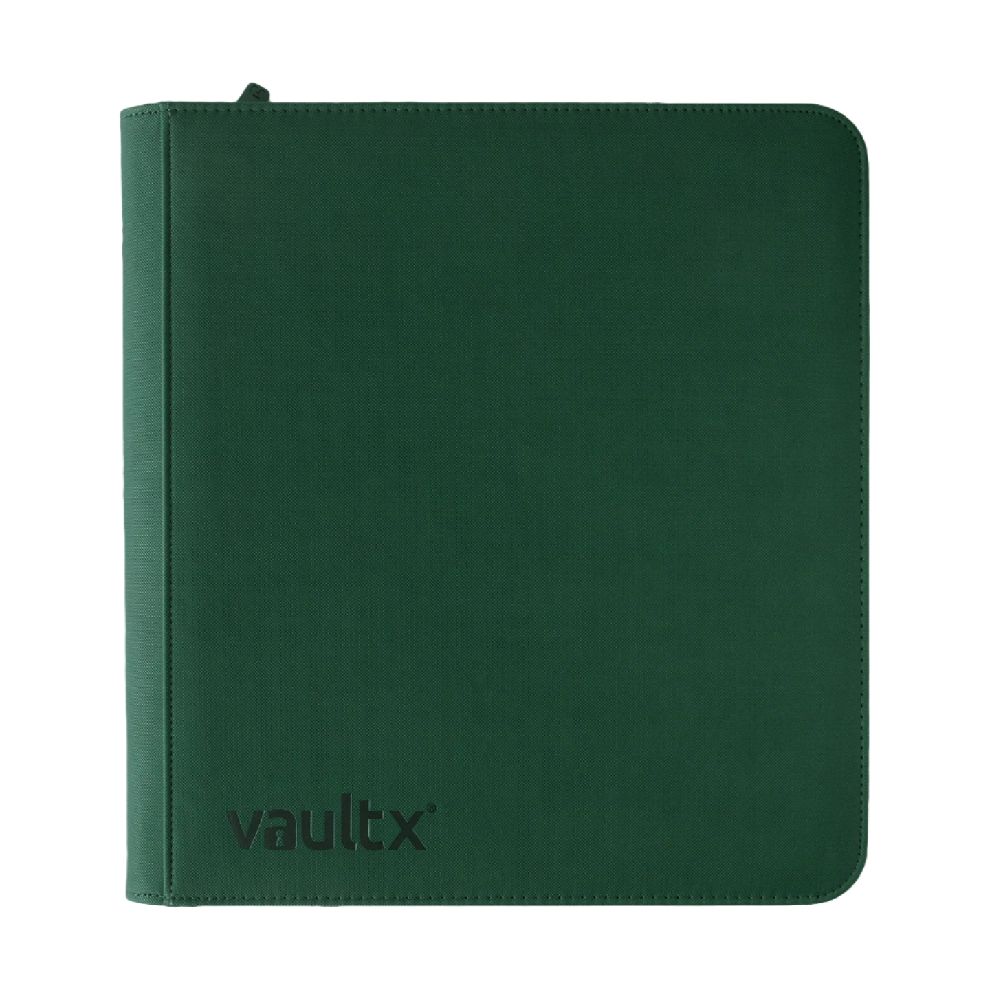 12 Pocket Forest Green Zip Binder XL