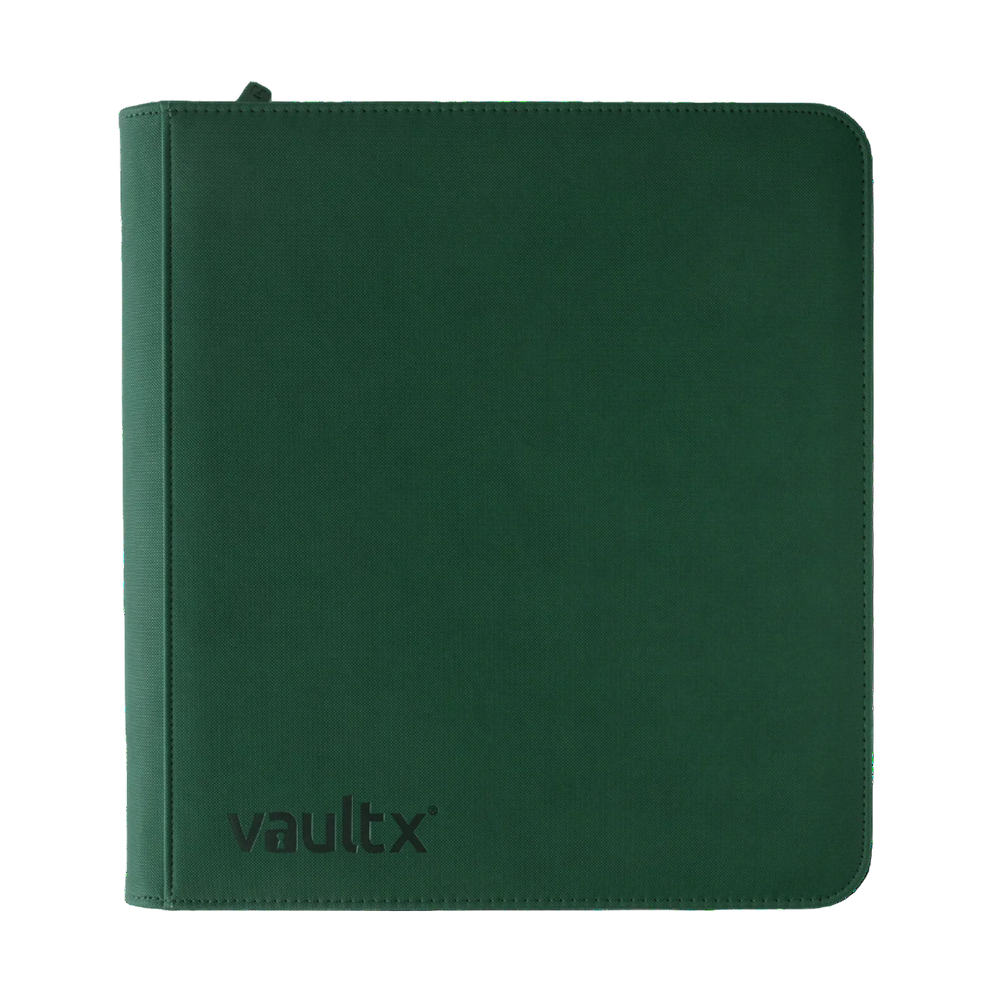 12 Pocket Forest Green Zip Binder XL