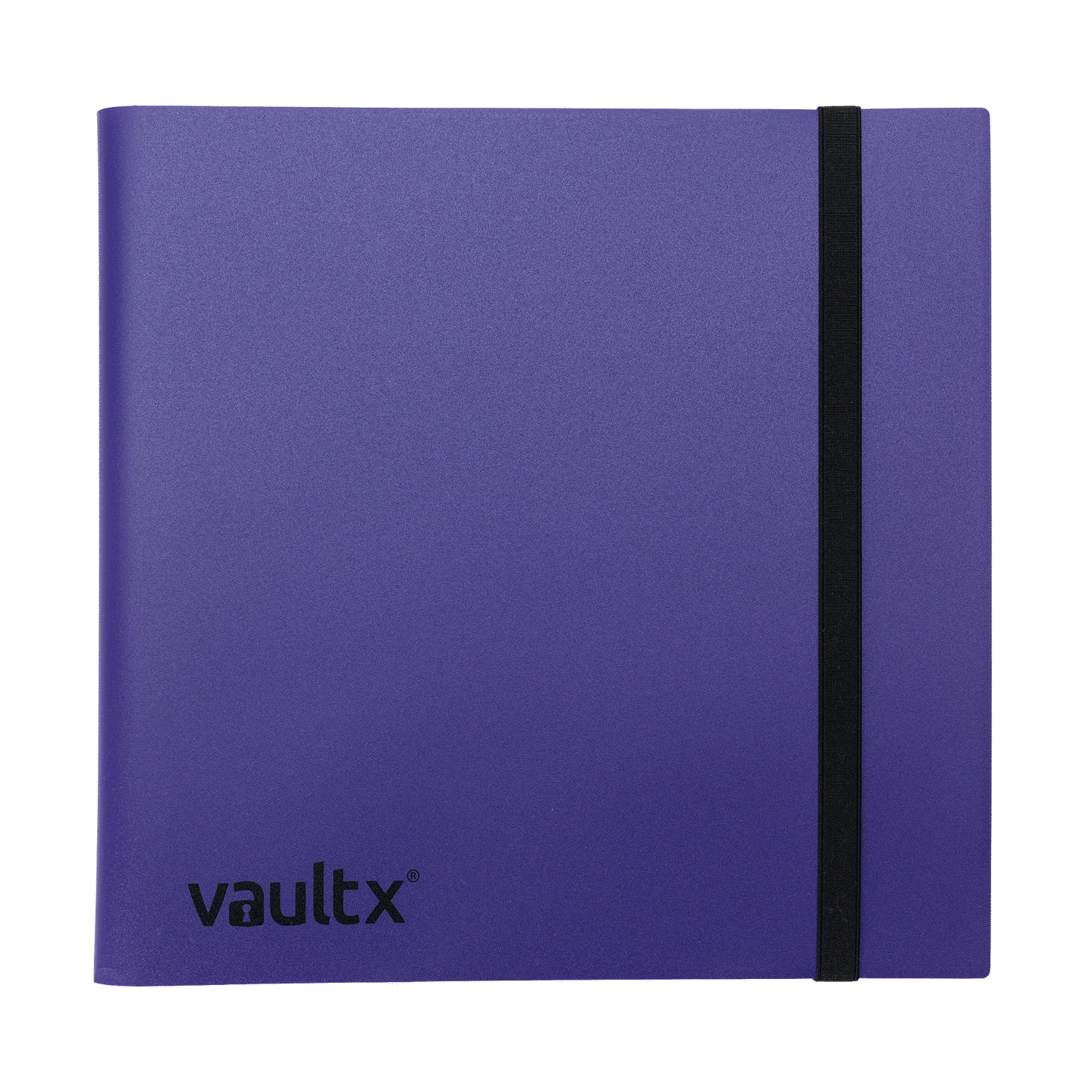 12 Pocket Vault X Strap Binder Purple