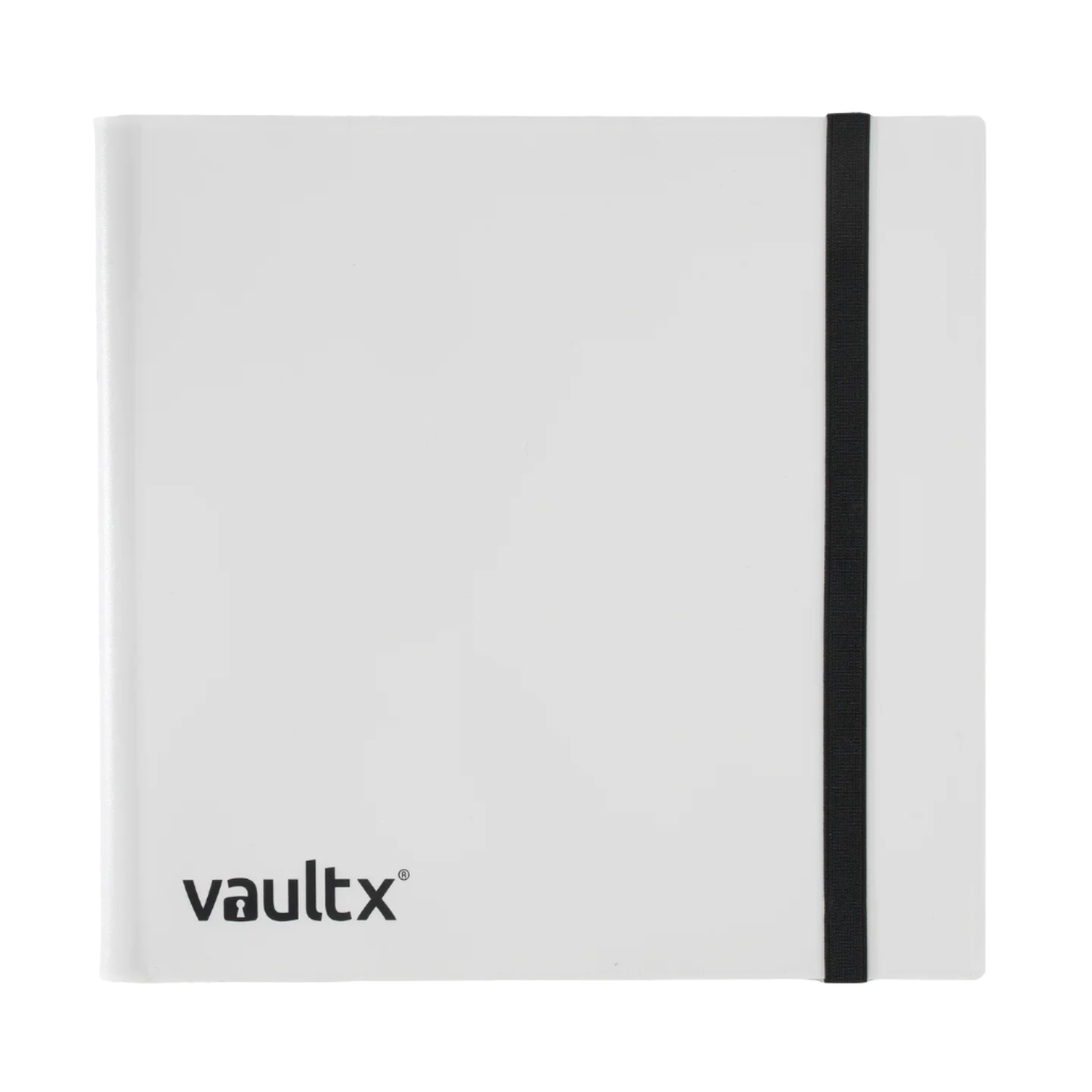 12 Pocket Vault X Strap Binder White