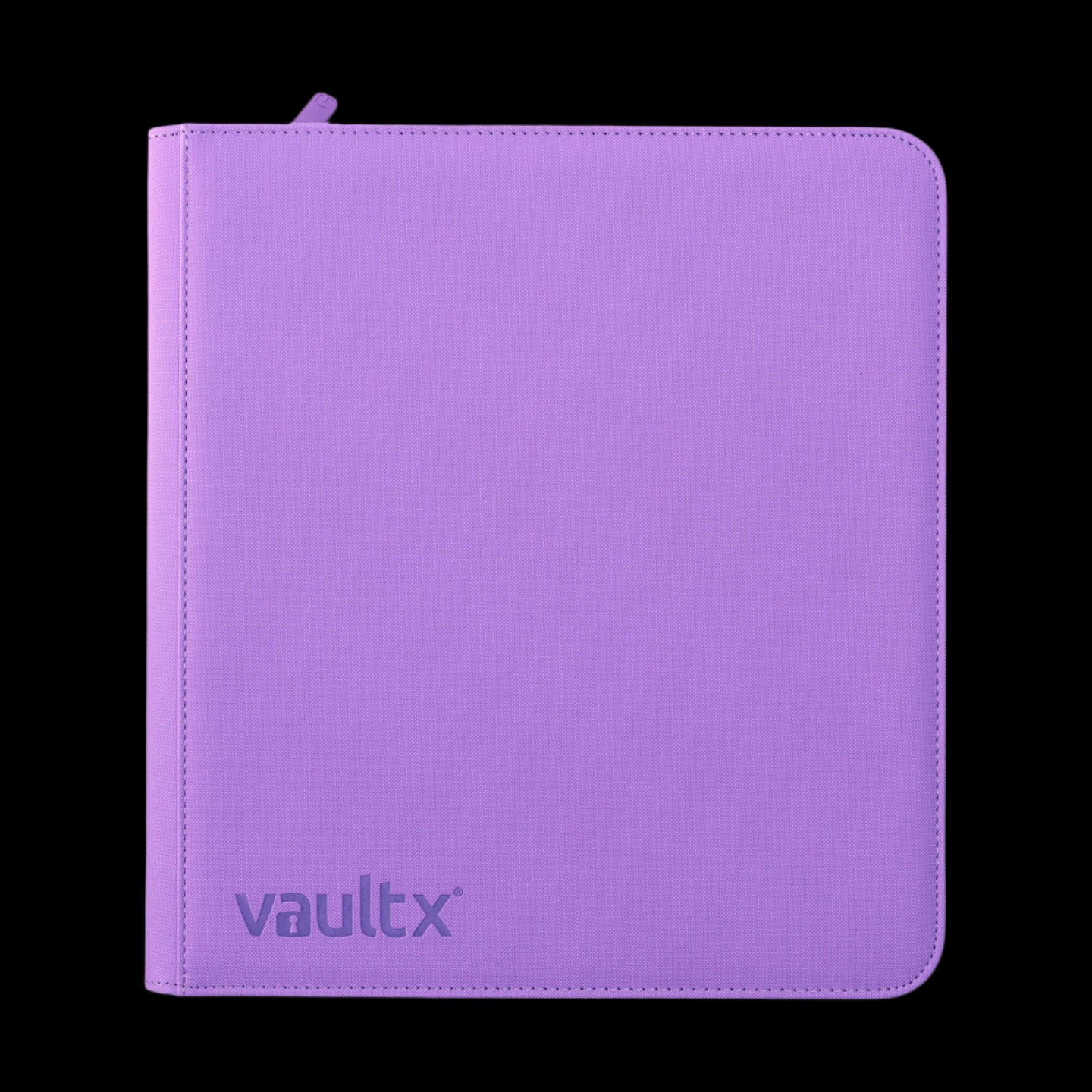 12 Pocket Vault X ZIP Binder Purple