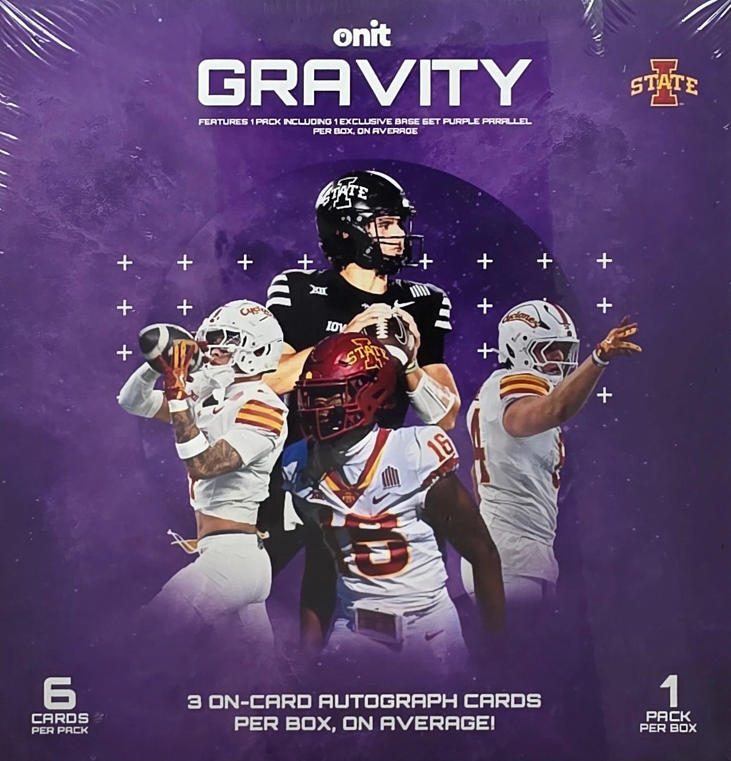 2025 ONIT GRAVITY BREAKER EDITION FOOTBALL — IOWA STATE CYCLONES