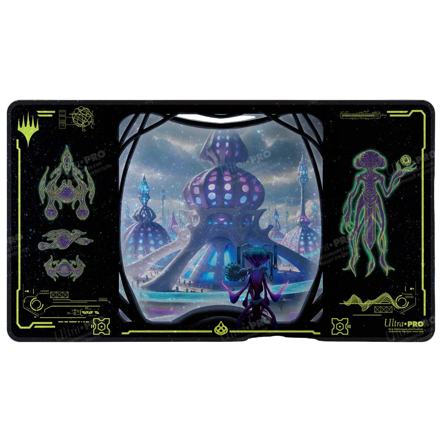 Edge of Eternities Holofoil Playmat Uthros, Titanic Godcore Playmat