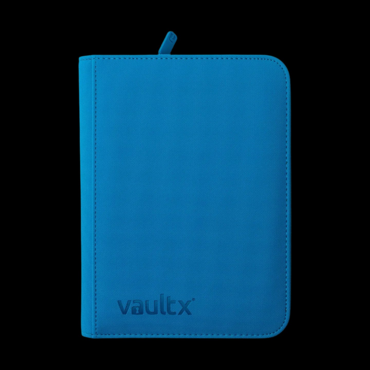 4 Pocket ZIP Neon Blue Binder Vault X