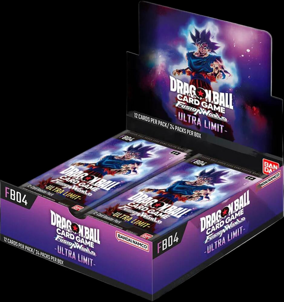 DragonBall Super FB04 Ultra Limit Booster Display