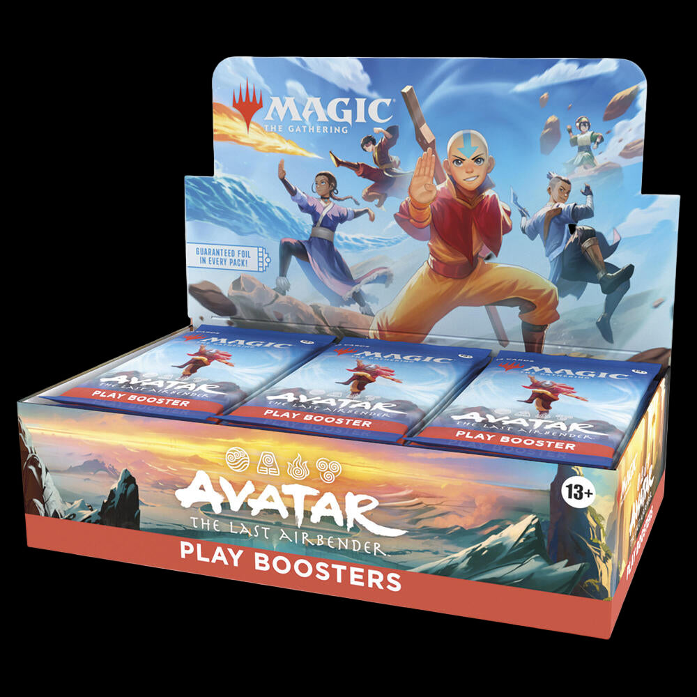 play booster box avatar Magic the Gathering TCG: Avatar the Last Airbender Play Booster – Tofu's  Trading main image 1