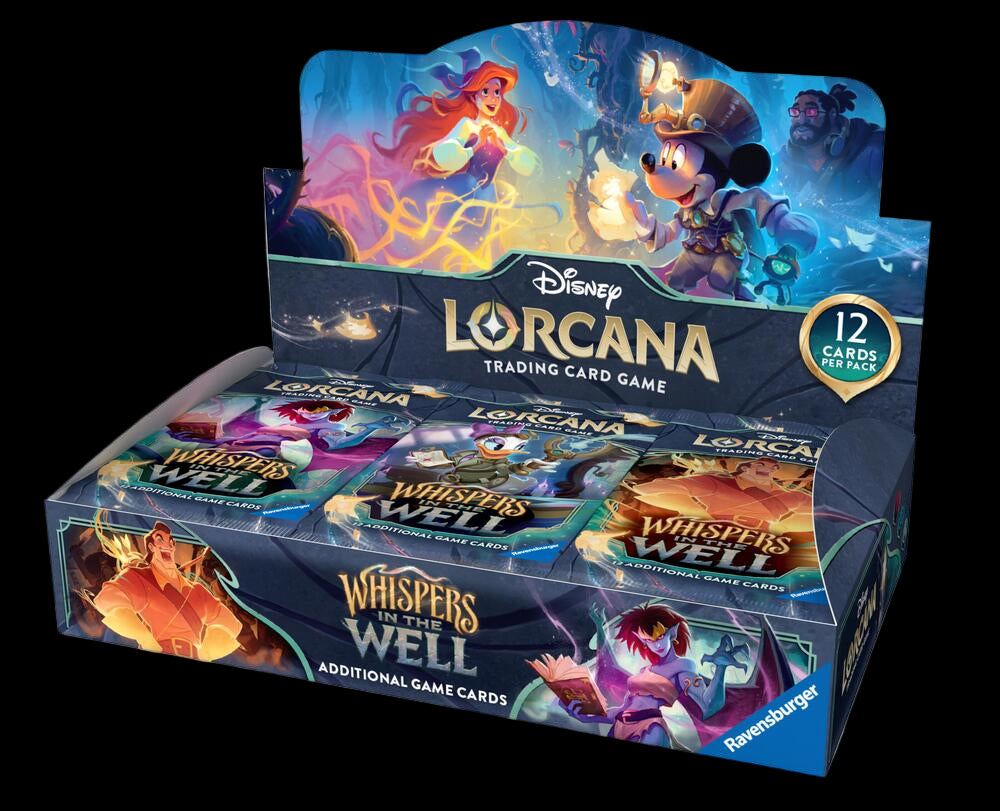 Disney Lorcana: Whispers in the Well Booster Box Disney Lorcana: Whispers in the Well Booster Box