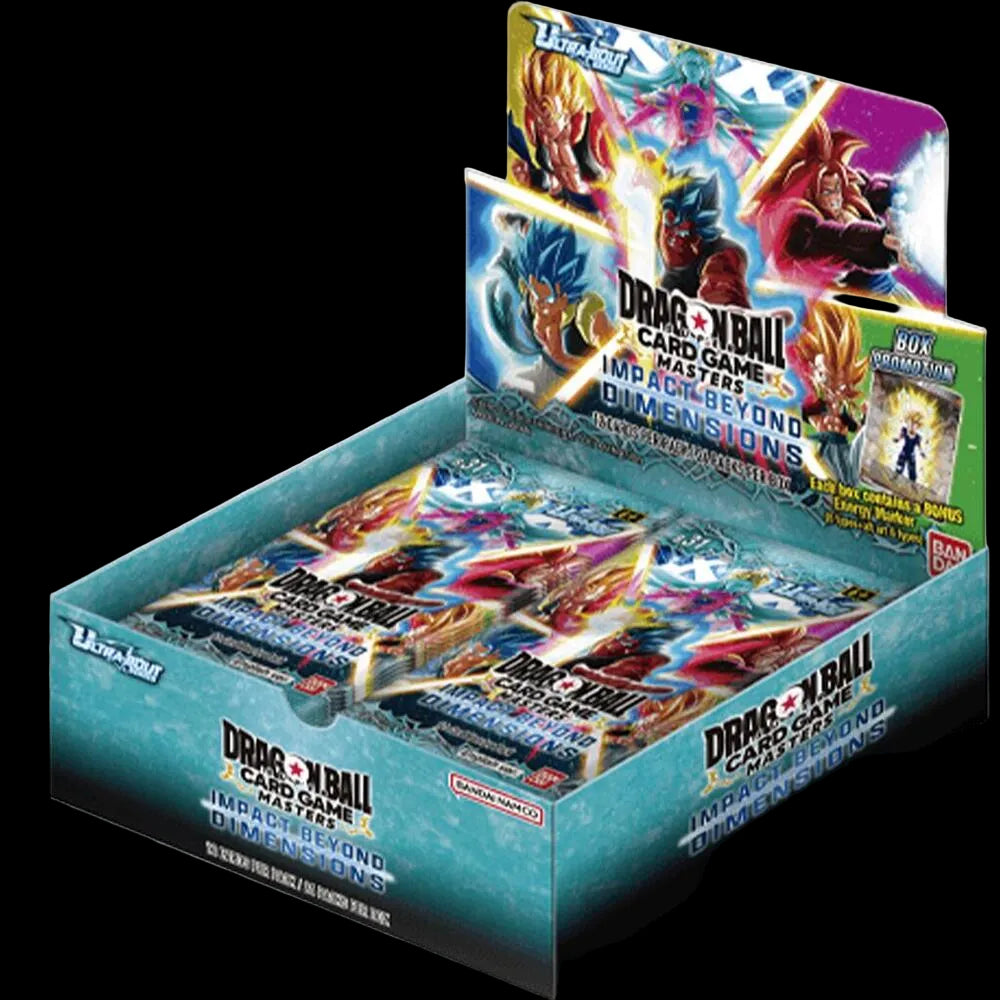 Dragon Ball Super Masters Impact Beyond Dimensions Booster Box