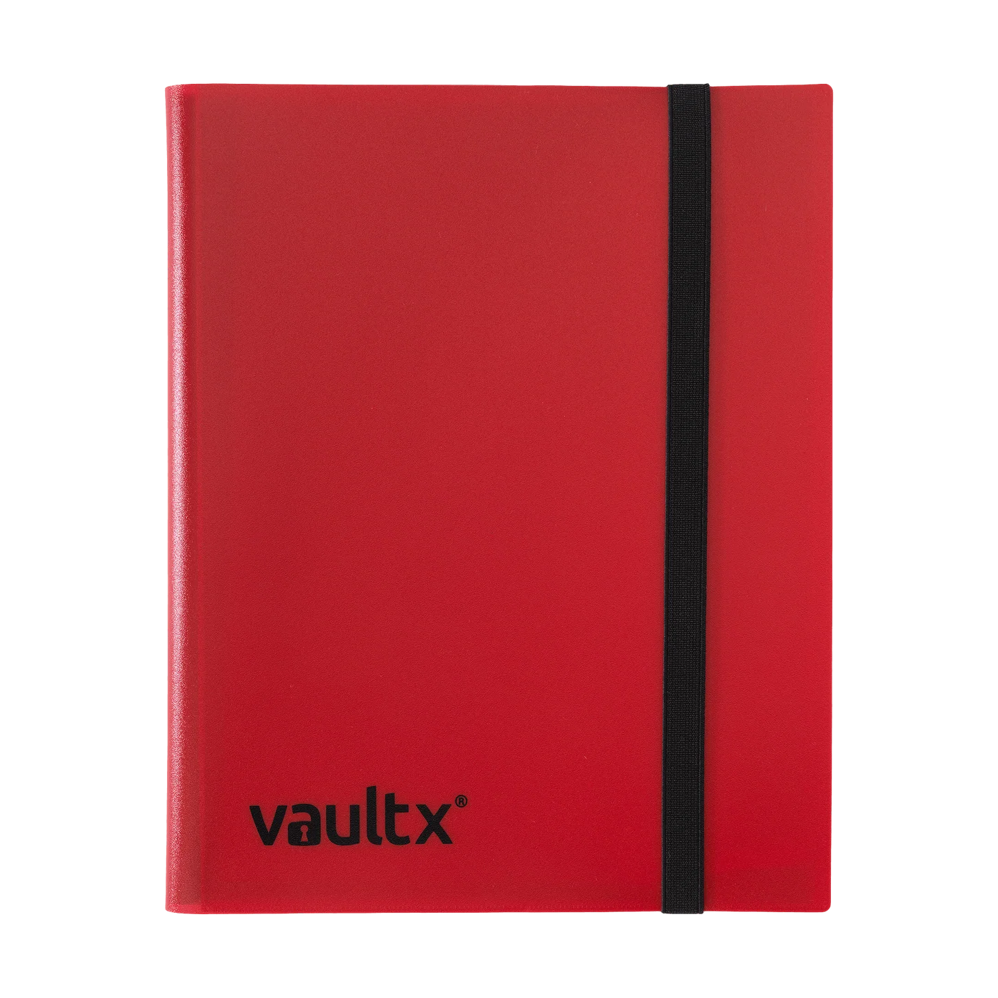 9 Pocket Vault X Strap Binder Red