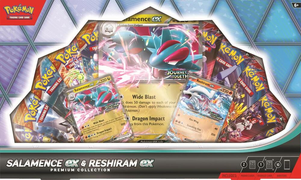 Pokmon Salamence ex & Reshiram ex Premium Collection | JC Hobby