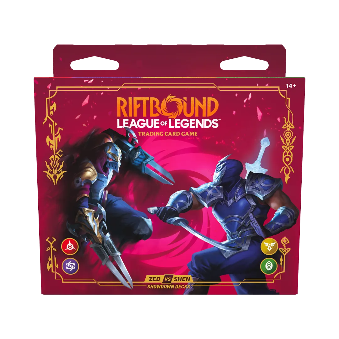 PREORDER Vendetta Showdown Decks - Zed vs Shen