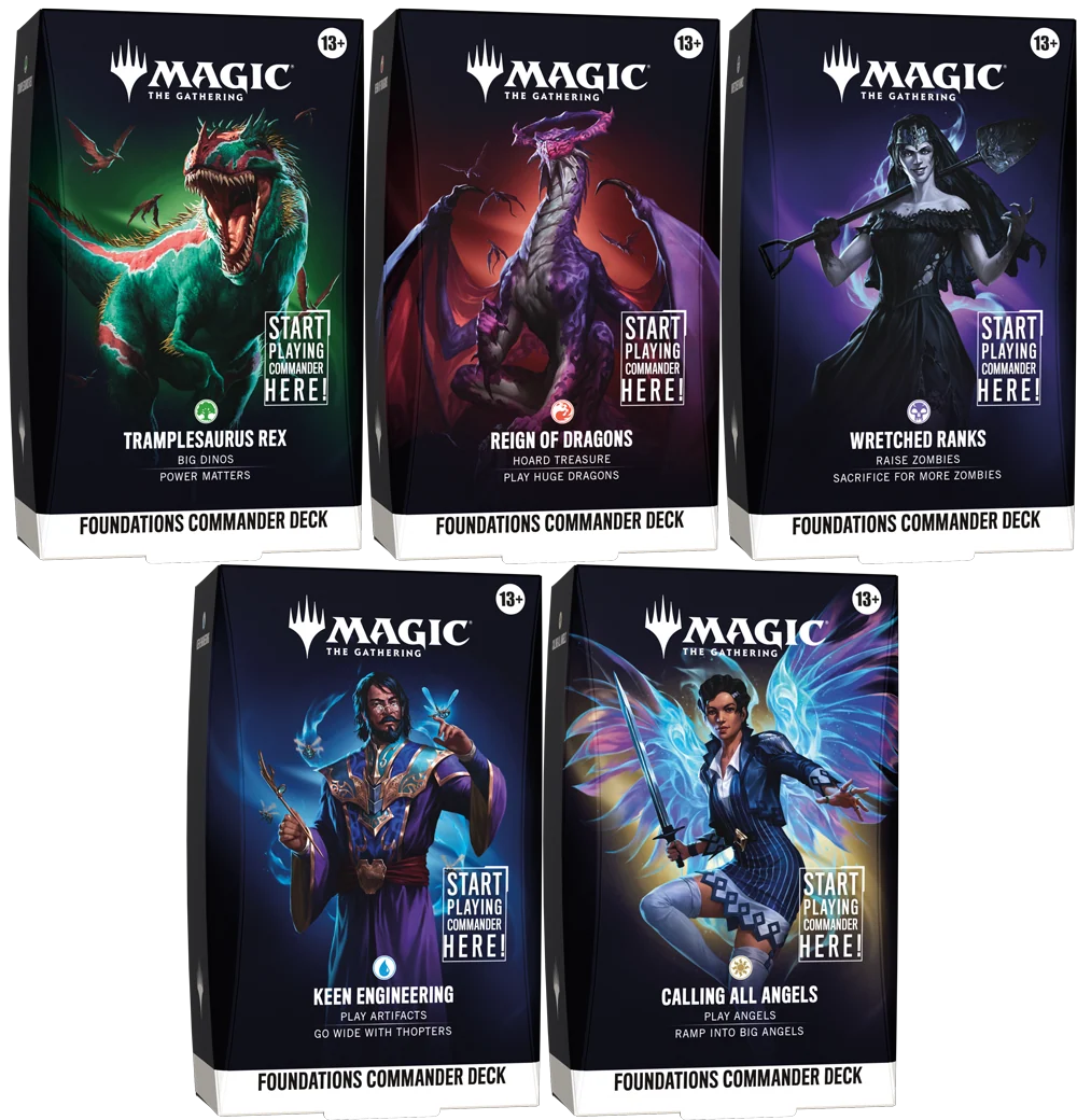 PREORDER - Reality Fracture Foundations Commander Deck SET
