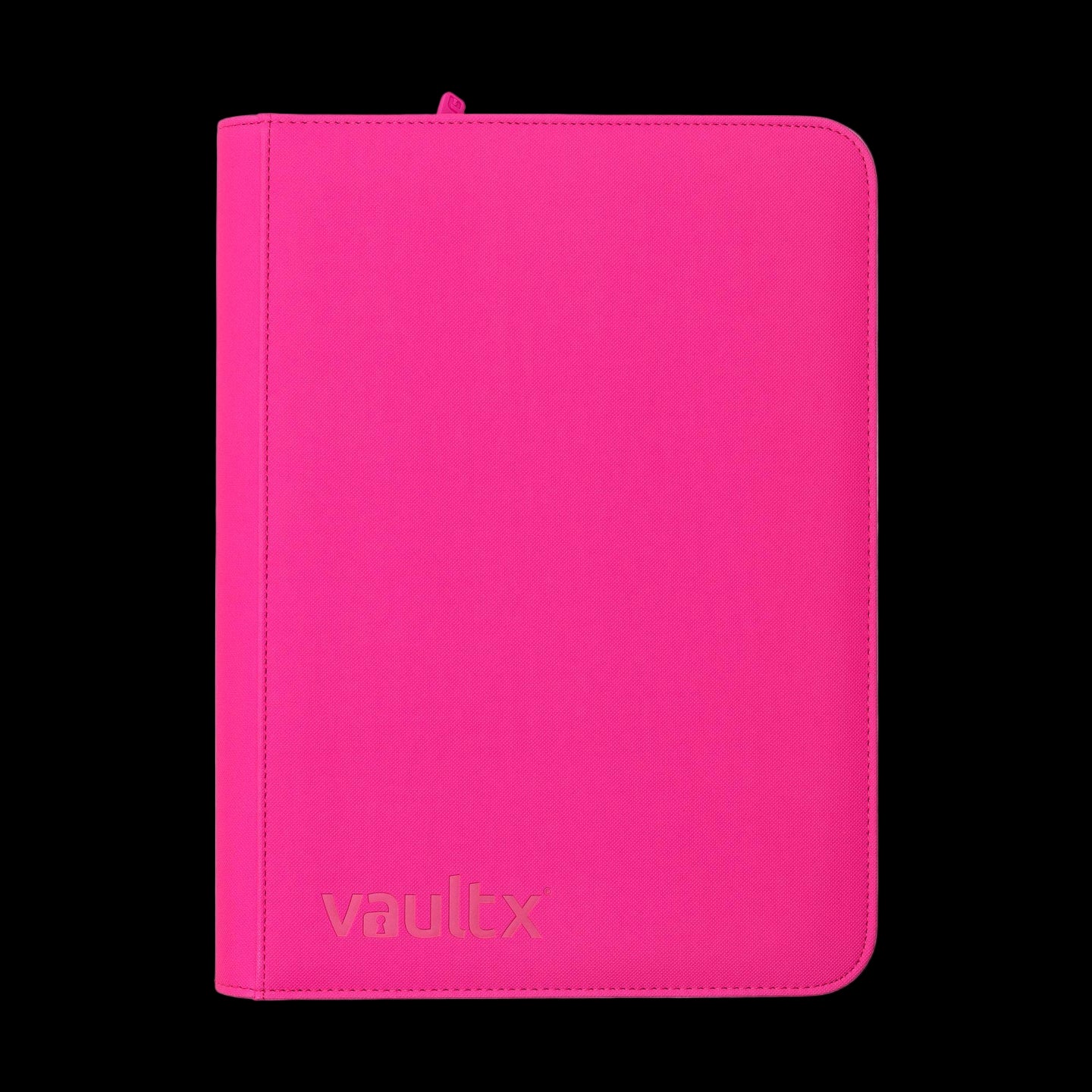 9-Pocket Trading Card Binder – Zip Neon Pink