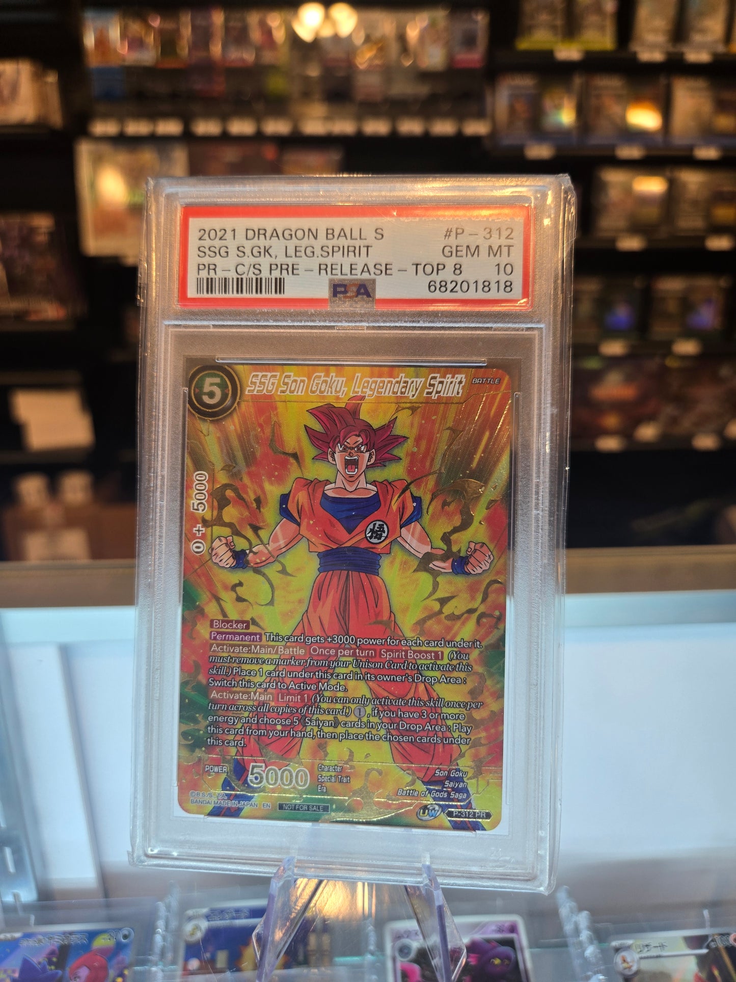 SSG Son Goku, Legendary Spirit P-312 PR