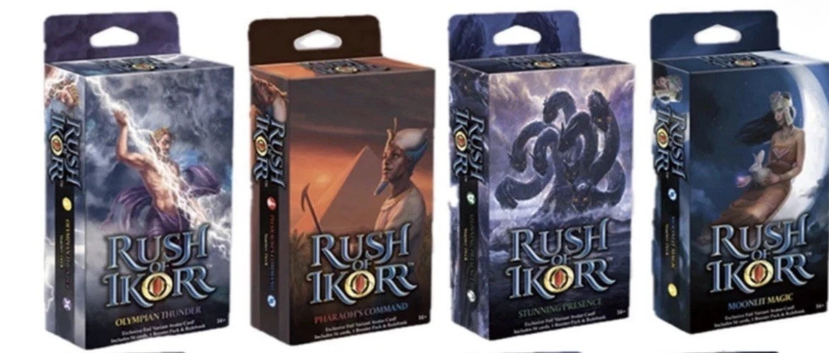 Upper Deck Rush of Ikorr Set of 4 Starter Decks SEALED