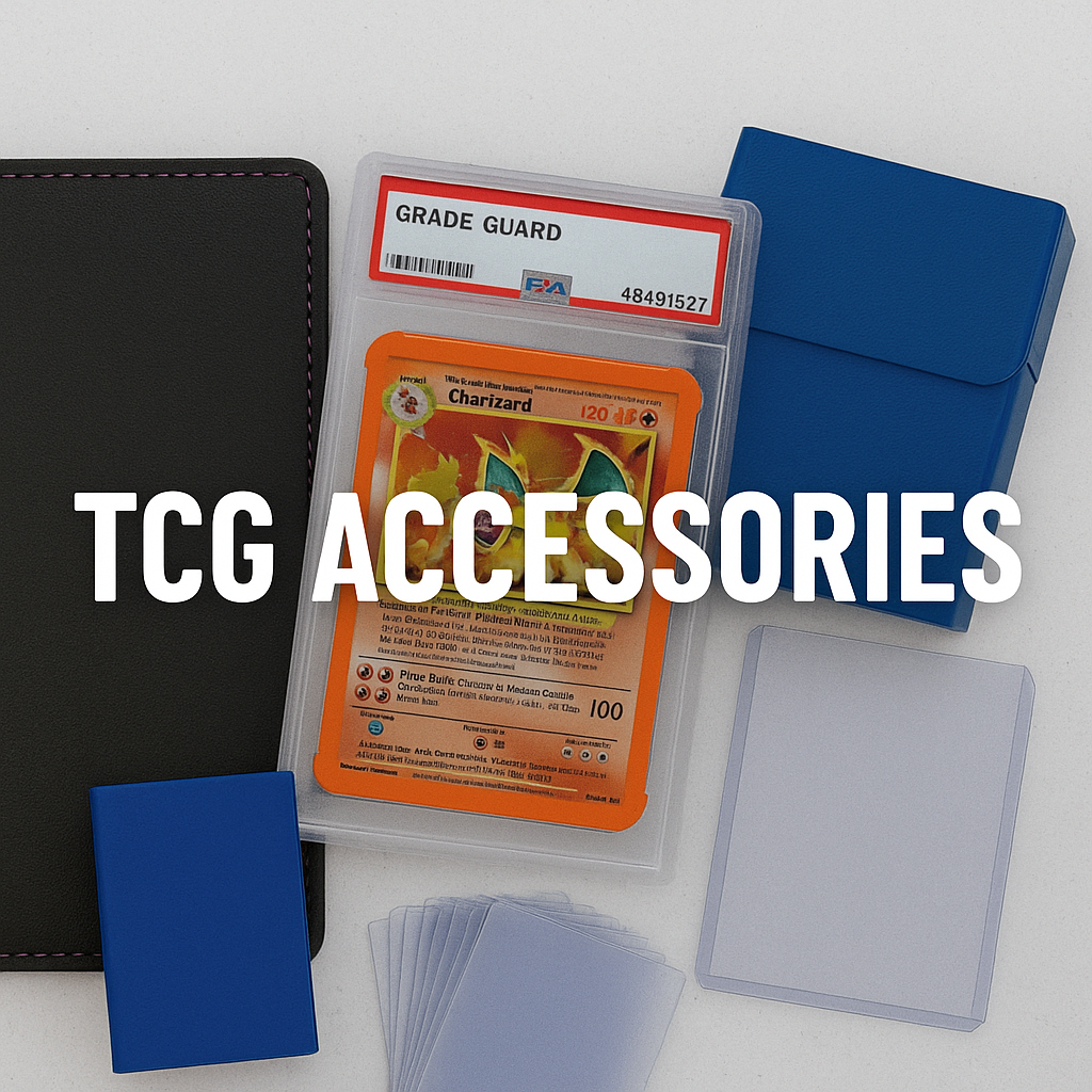 Shop TCG accessories at JC Hobby—sleeves, dice, deck boxes, playmats & more. Located in Norfolk, NE. Save 5% with our app for iOS & Android.