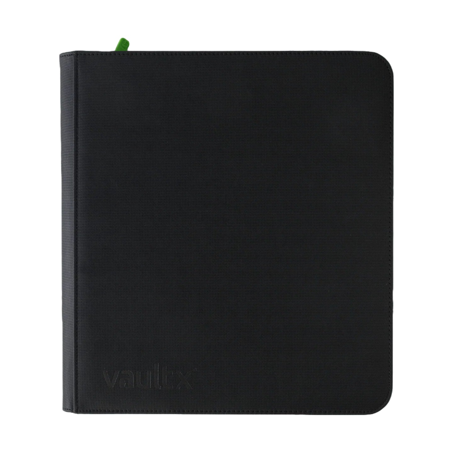12 Pocket Black Vault X Zip Binder XL