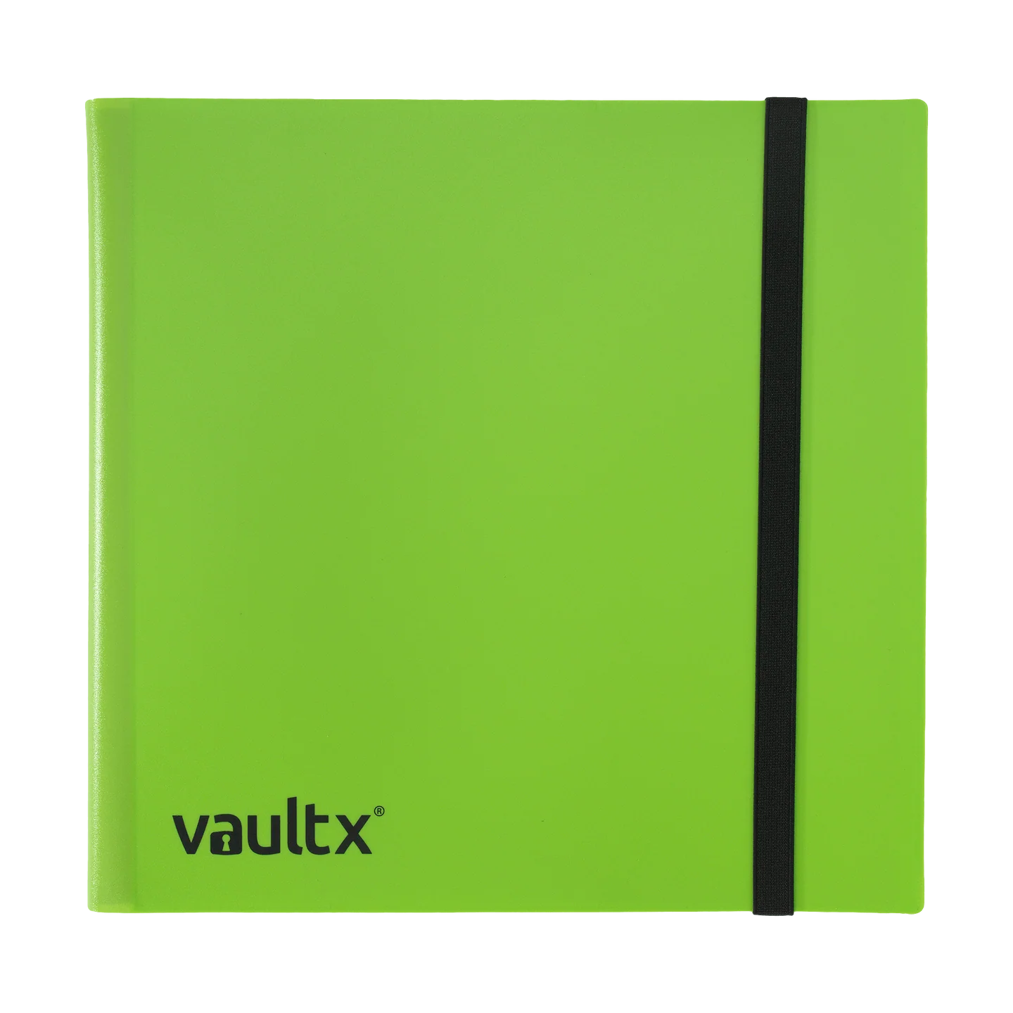 12 Pocket Vault X Strap Binder Lime Green