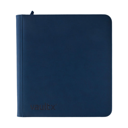 12 Pocket Vault X ZIP Binder Blue