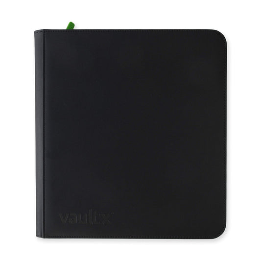 12 Pocket ZIP Binder Vault X Black
