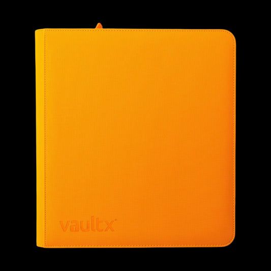 12 Pocket ZIP Neon Orange Binder