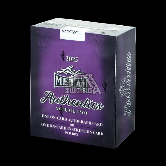 2025 LEAF METAL AUTHENTICS VOLUME 2 HOBBY BOX