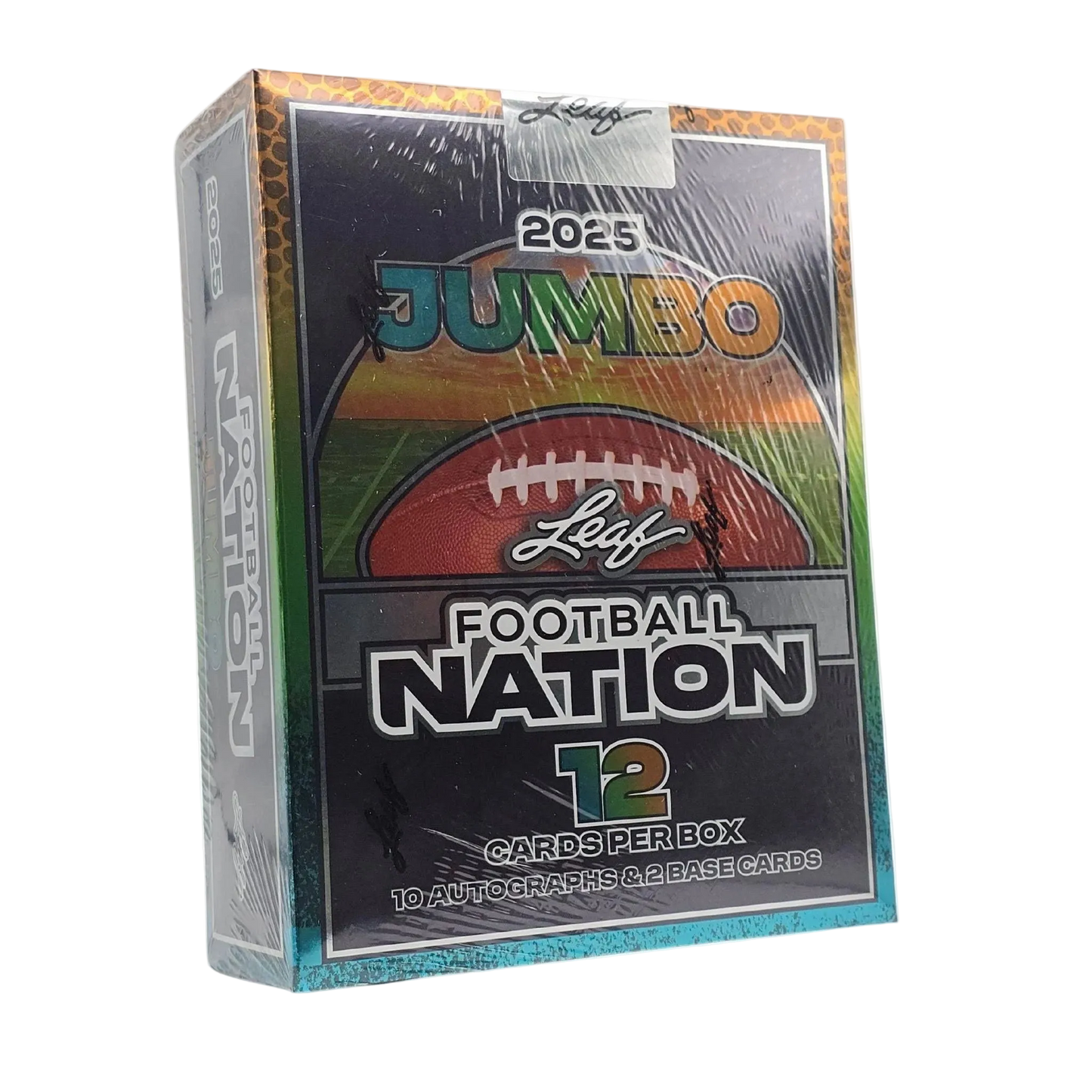 2025 Leaf Football Nation Jumbo Box