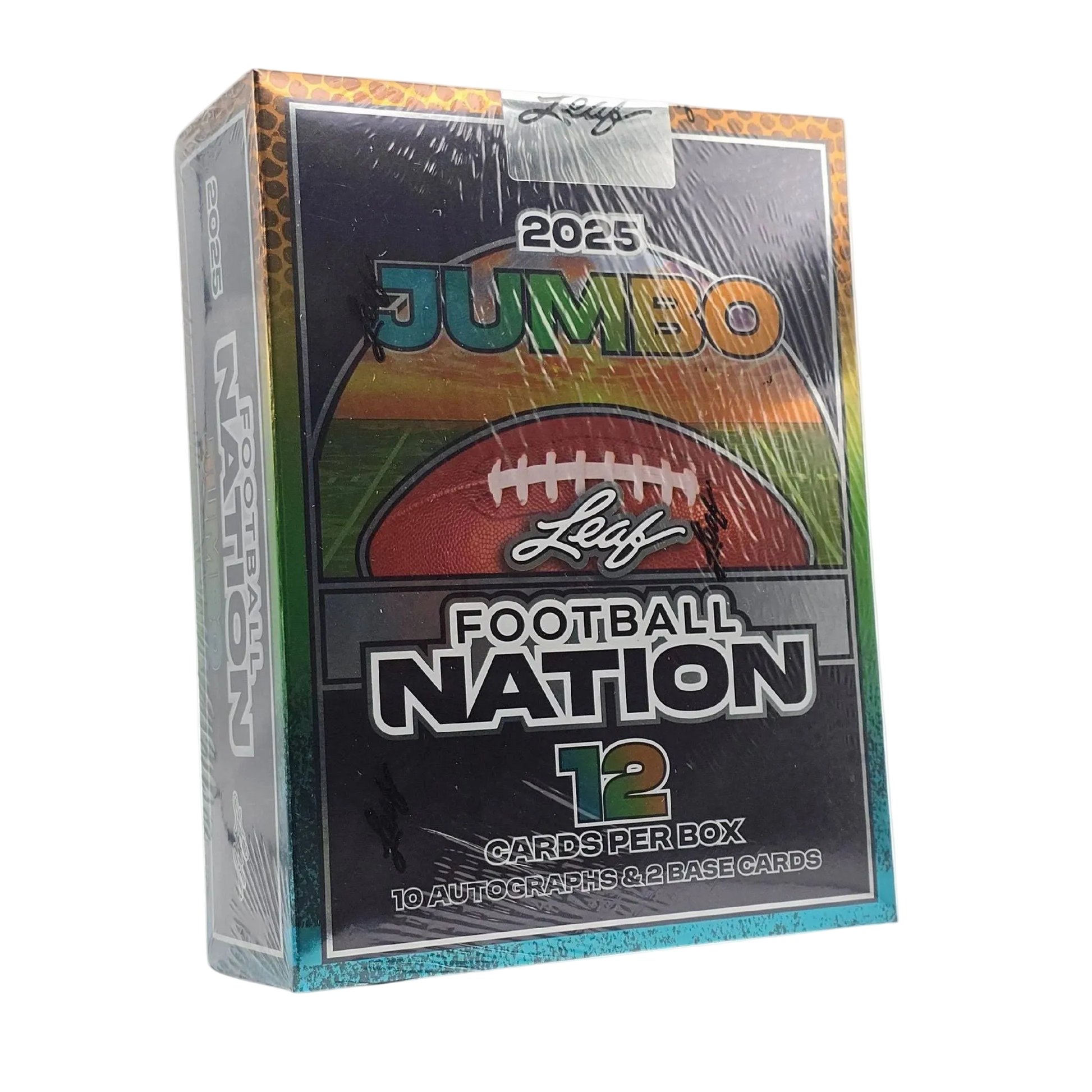 2025 Leaf Football Nation Jumbo Box