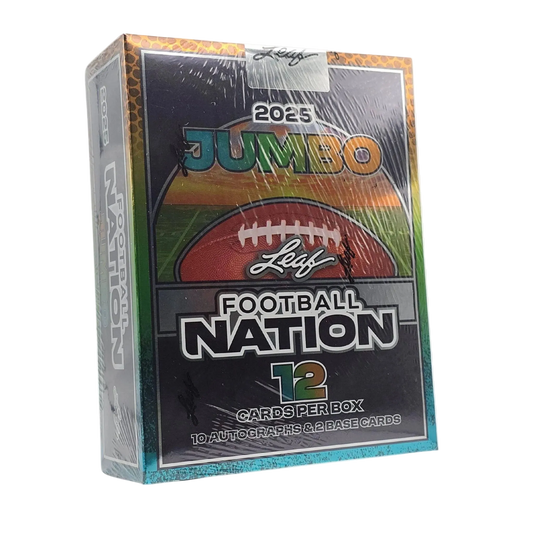 2025 Leaf Football Nation Jumbo Box