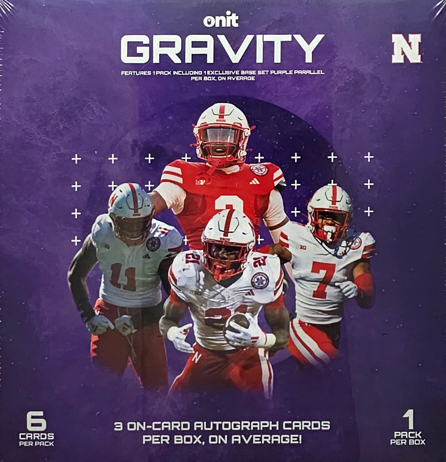 2025 ONIT Gravity Series Breaker Box Edition Football Nebraska