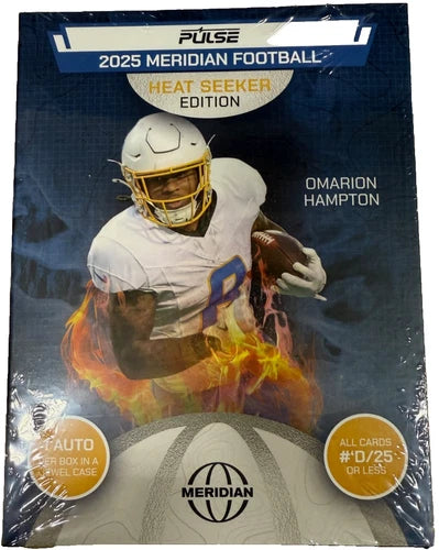 2025 Pulse Meridian Football Heat Seeker Edition Football Hobby Box