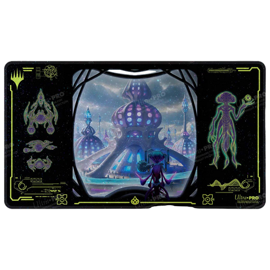 Edge of Eternities Holofoil Playmat Uthros, Titanic Godcore Playmat