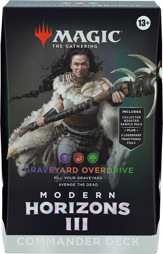 Modern Horizons 3 Graveyard Overdrive Commander Deck