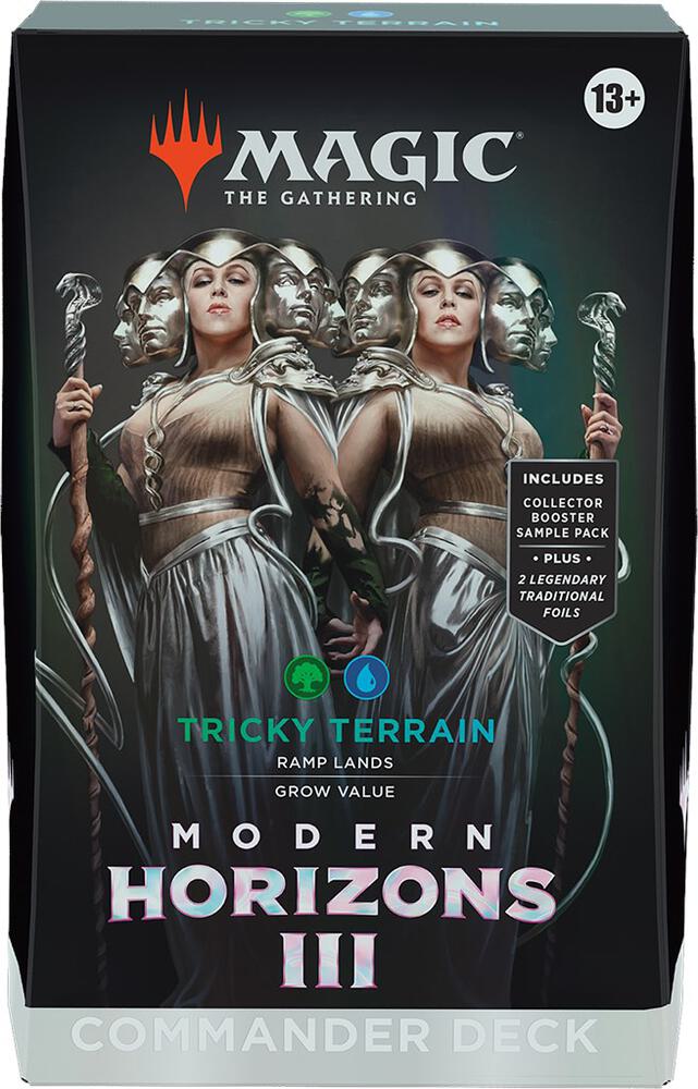 Modern Horizons 3 TRICKY TERRAIN Commander Deck