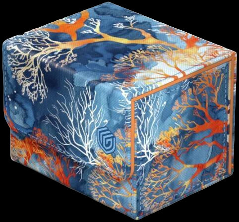 Sidewinder 100+ Xenoskin 2025 Exclusive Coral Places Deck Box - Fiery Reef