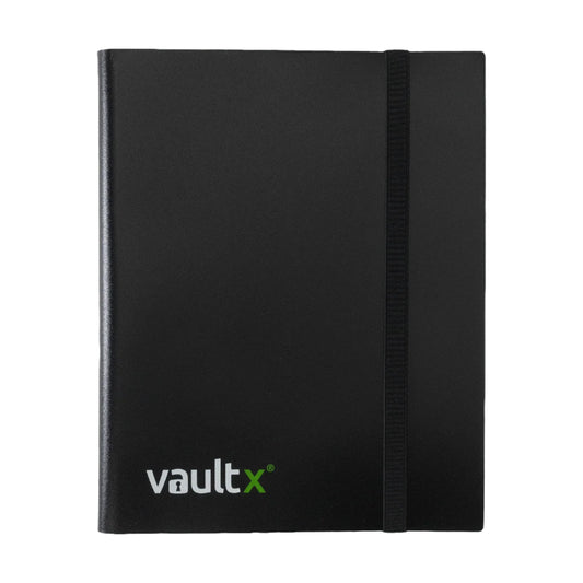 9 Pocket Vault X Strap Binder Black