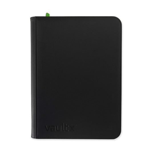 9 Pocket Vault X Zip Binder Black