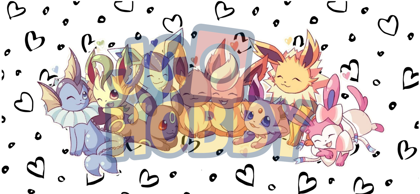 Pokémon Eevee Evolutions Coasters