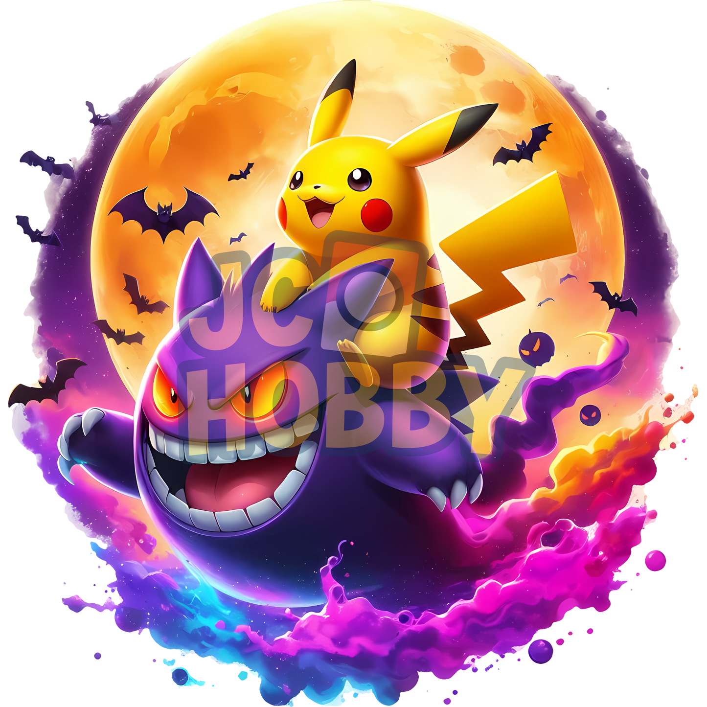 Pokémon Halloween Coasters