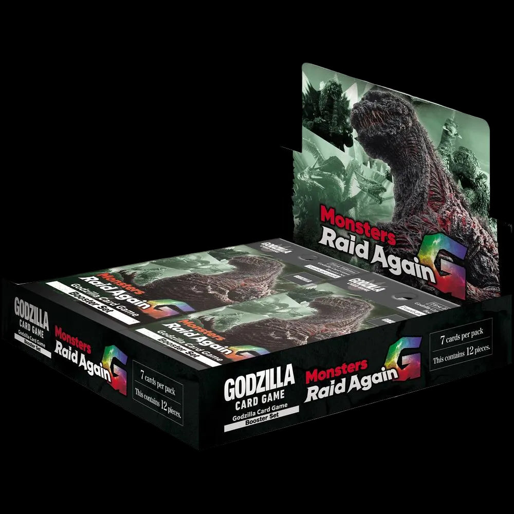 Godzilla Card Game Monsters Raid Again Booster Box