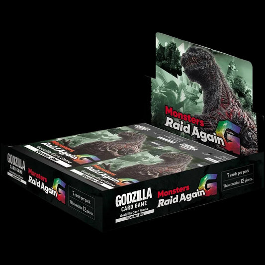 Godzilla Card Game Monsters Raid Again Booster Box