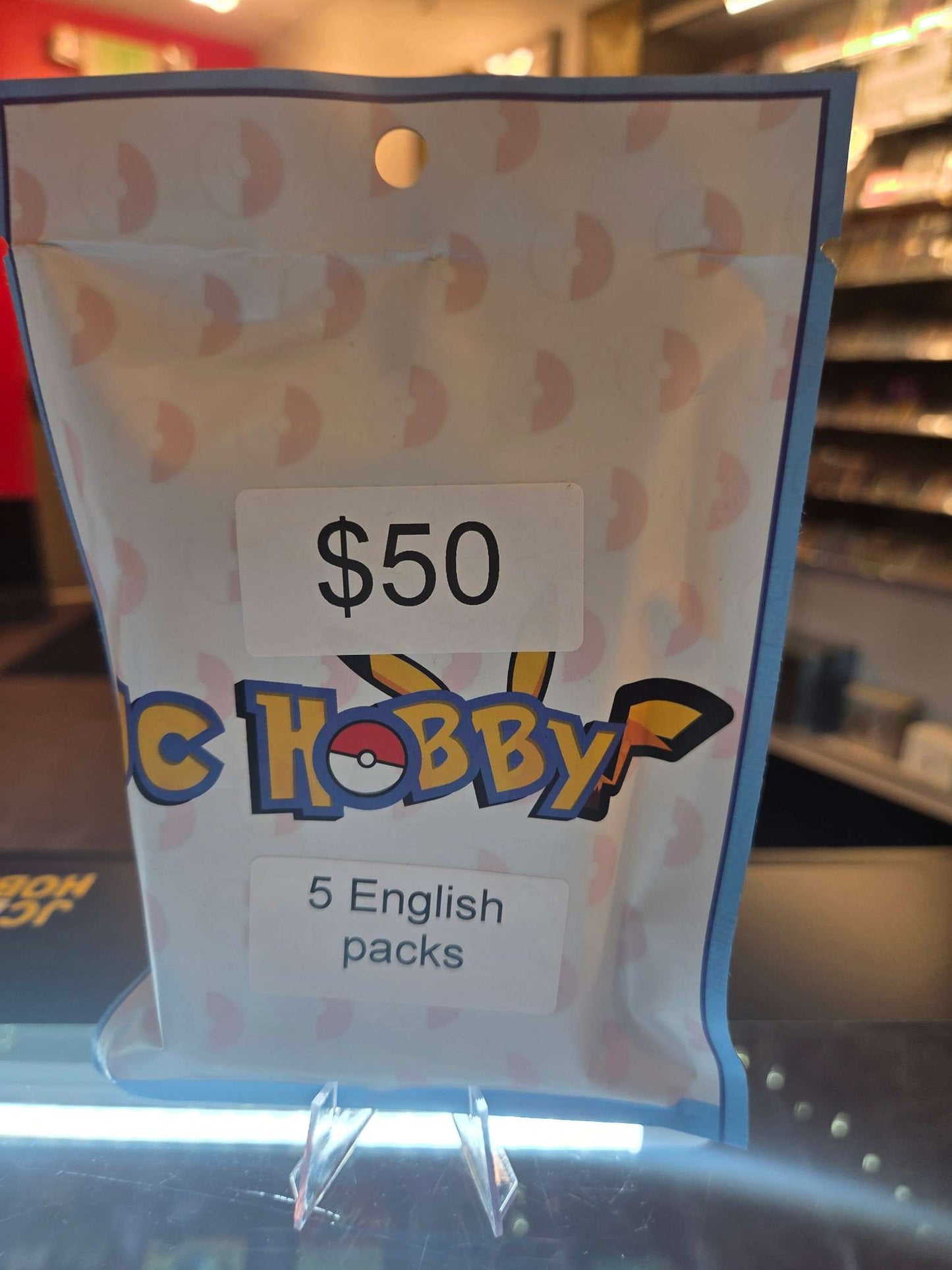 JC Hobby Pokemon 5 Pack Mystery Bag