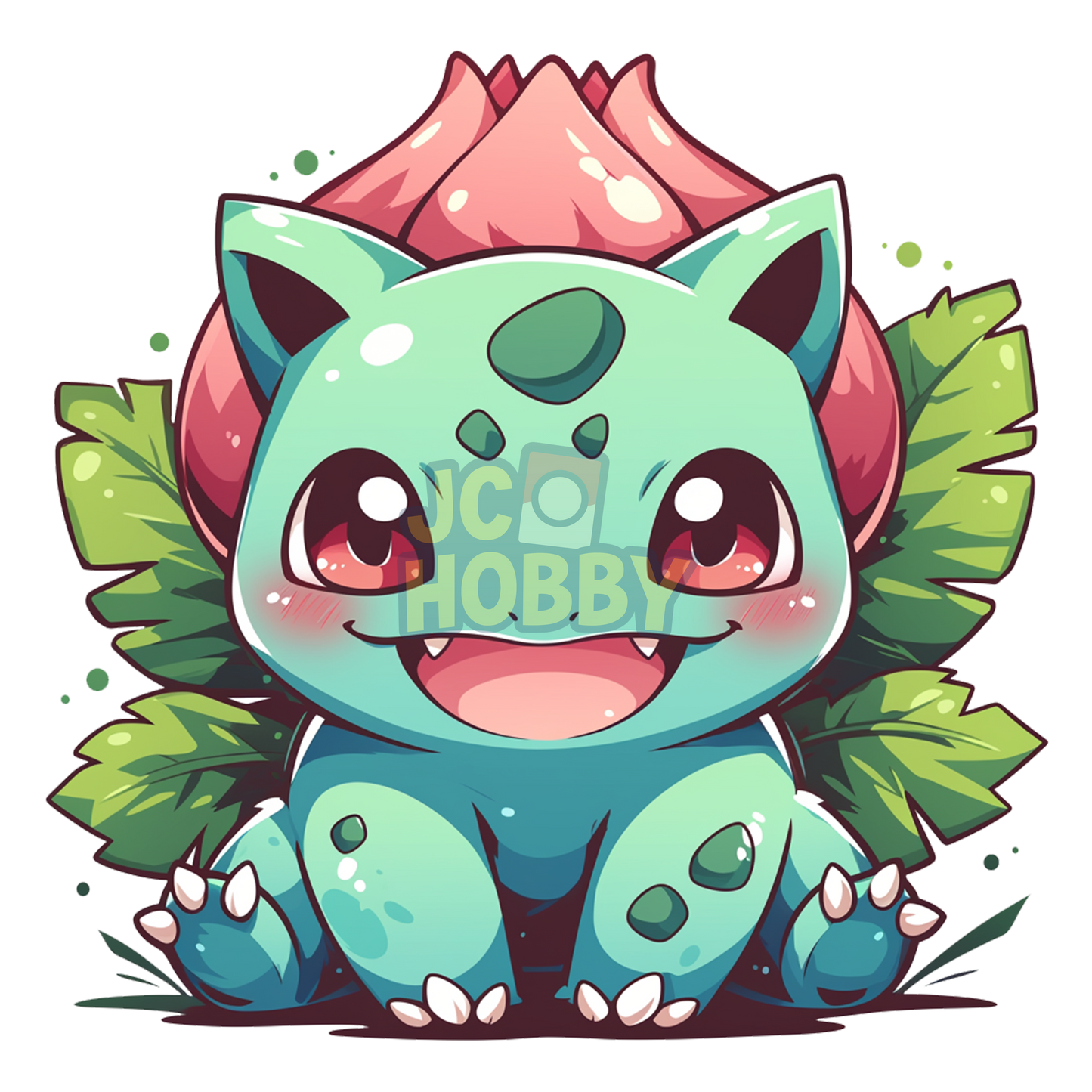 Pokémon Bulbasaur Line Coasters