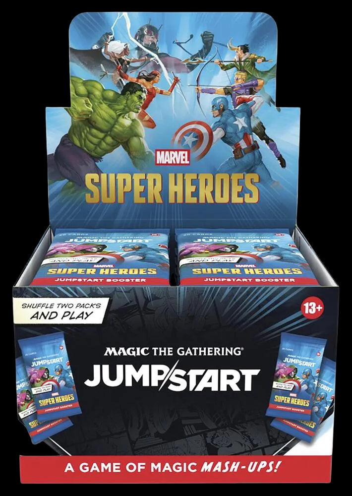 Marvel Super Heroes Jumpstart Booster Display