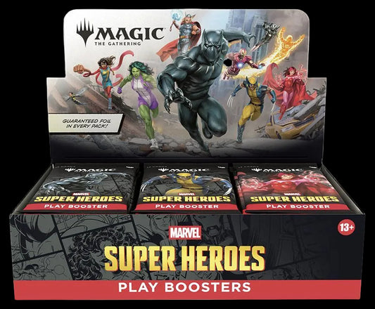 Marvel Super Heroes Play Booster Display (30 Packs)