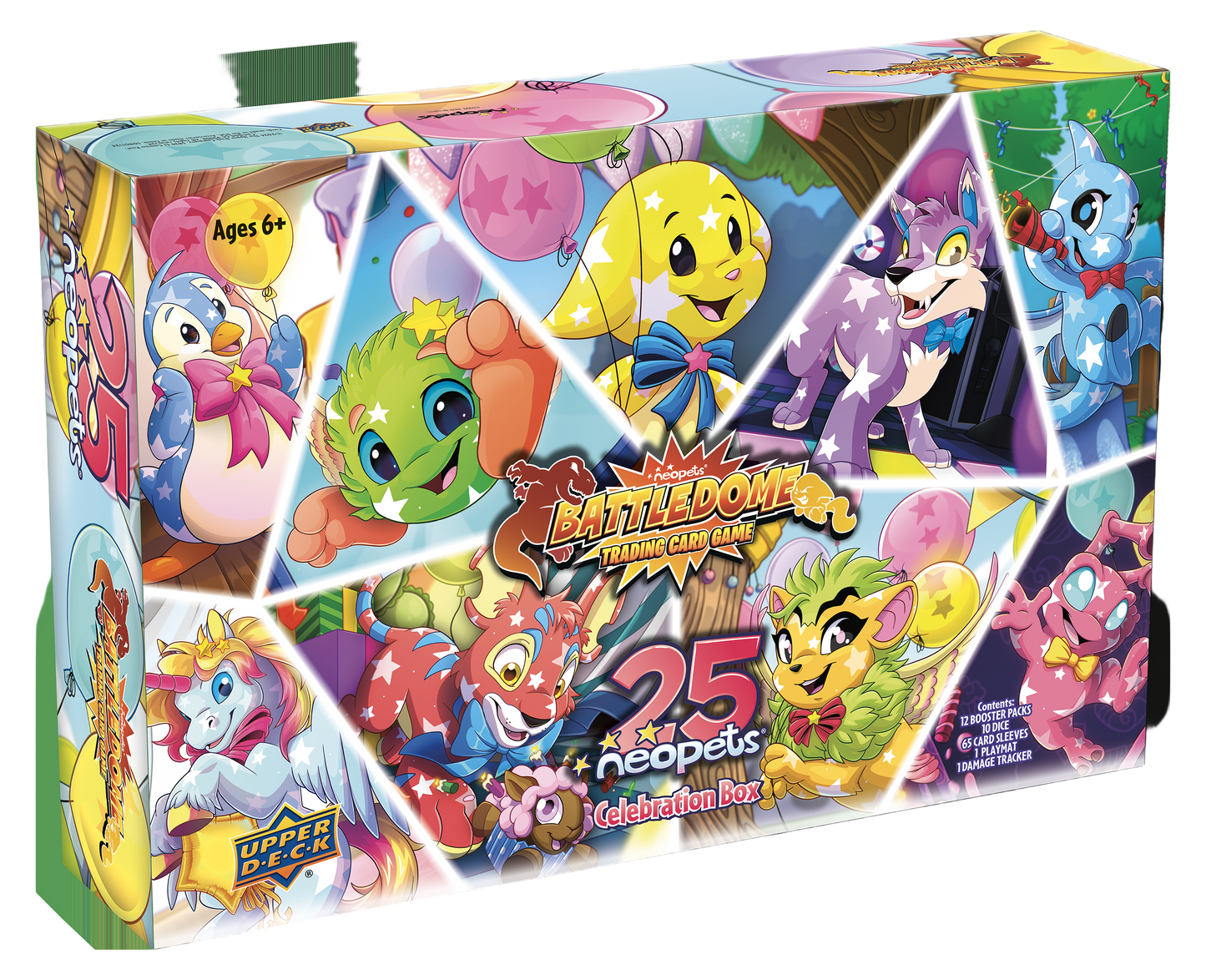 Neopets Battledome Trading Card Game 25th Anniversary Celebration Box