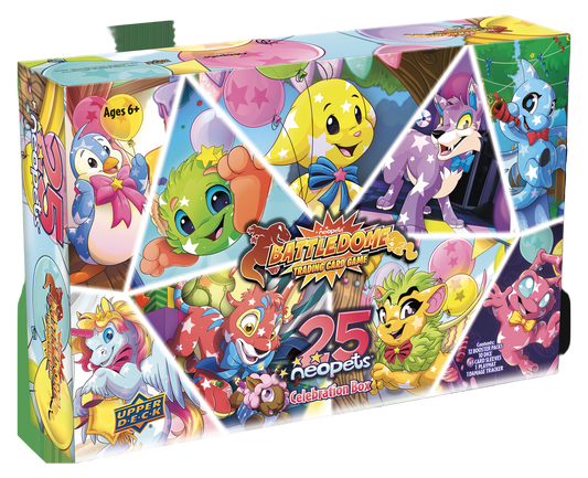 Neopets Battledome Trading Card Game 25th Anniversary Celebration Box