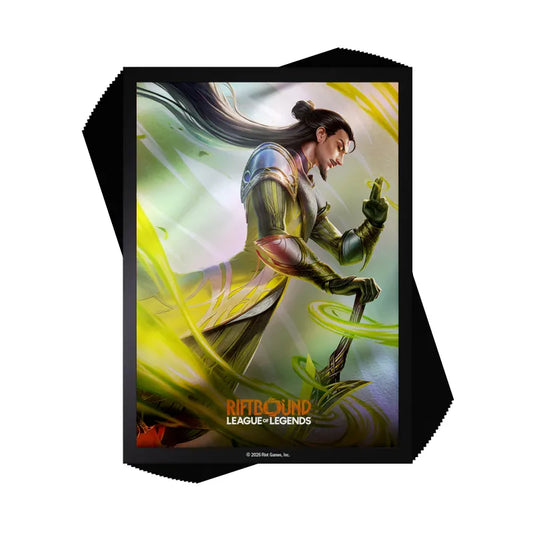 RIFTBOUND UNLEASHED ART SLEEVES: MASTER YI WUJU MASTER