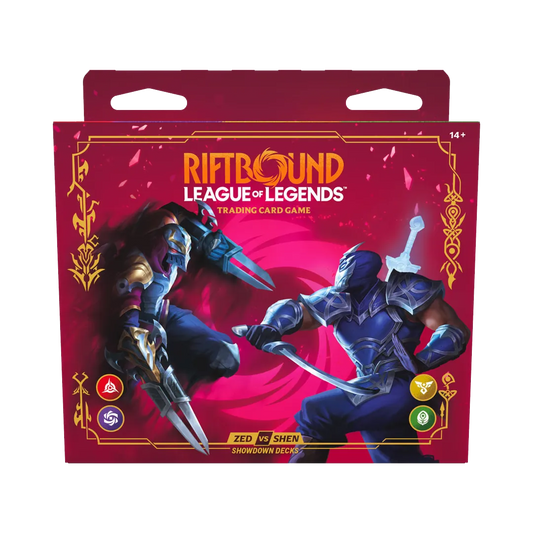 PREORDER Vendetta Showdown Decks - Zed vs Shen