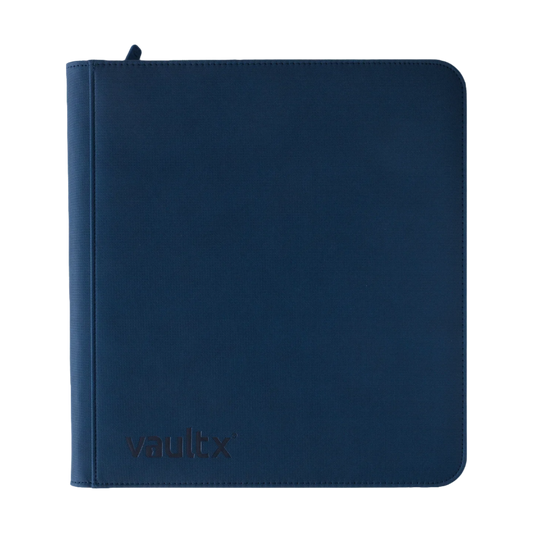 Royal Blue 12 Pocket Zip Binder XL vault x Binder